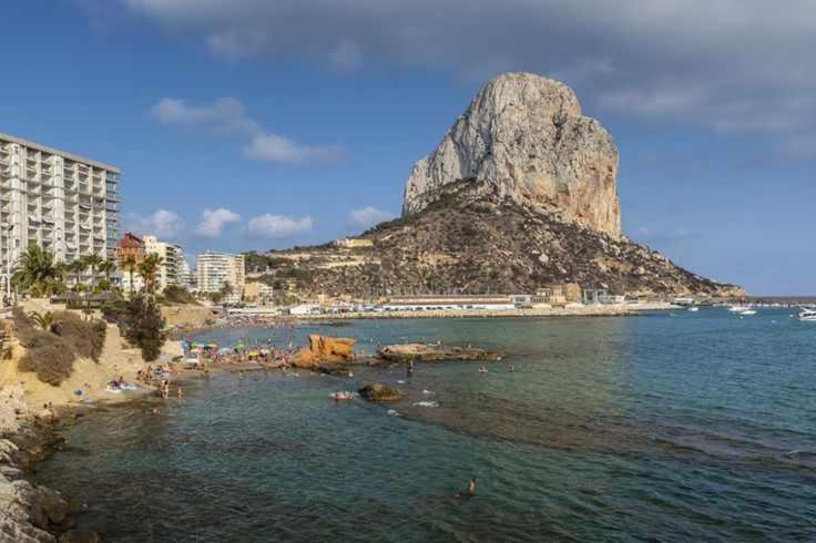 Apartment With Sea View Pool & Private Parking Calp Dış mekan fotoğraf