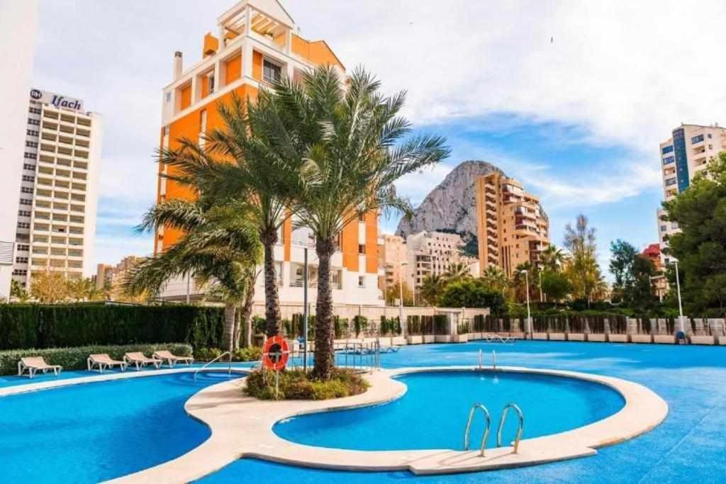 Apartment With Sea View Pool & Private Parking Calp Dış mekan fotoğraf